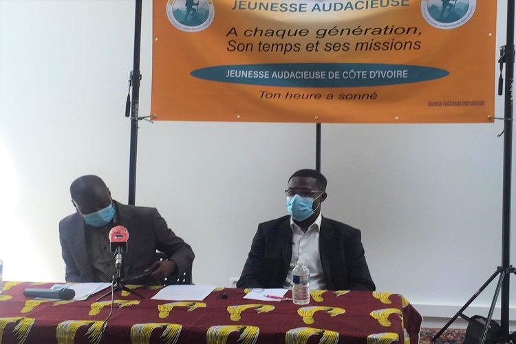 Côte d'Ivoire : La Jeunesse Audacieuse lance son mouvement politique en France	