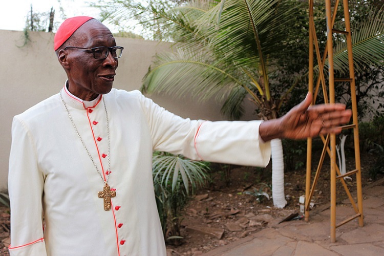 Cardinal Jean Zerbo, archevêque de Bamako : 
