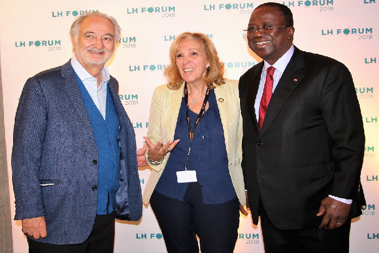 Forum du Havre (France) sur l’économie positive : Le Président du Sénat, M. Ahoussou Kouadio Jeannot, a présenté le modèle de la Côte d'Ivoire	